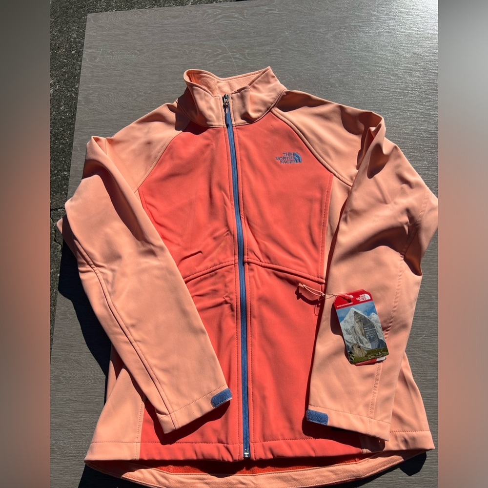 NEW The North Face Shellrock Womens Jacket Peach Color Large